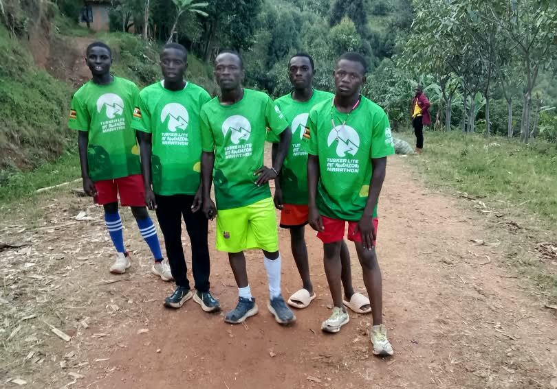 Mountain running Kasese